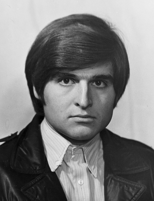 Петр Чумаков в студенческие годы, 1974 год