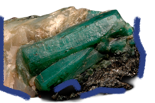 Изумруд. Произошло от персидского «зуммуруд», что в переводе означает зеленый камень. Источник: Géry Parent / Wikipedia