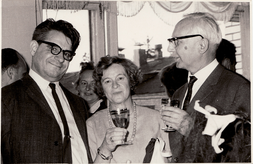 Михаил Чумаков на конференции, 1967 год