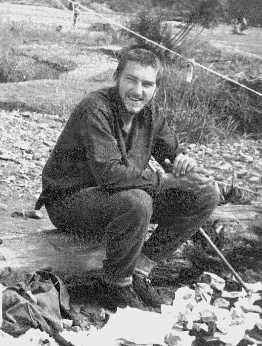 Владимир Кривовичев в Карелии, 1966 год